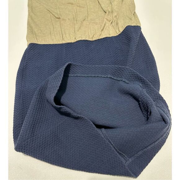 Boden Women's Scoop Neckline Sheath Dress Beige Navy Blue‎ Two-Tone Size 8 - Picture 8 of 9